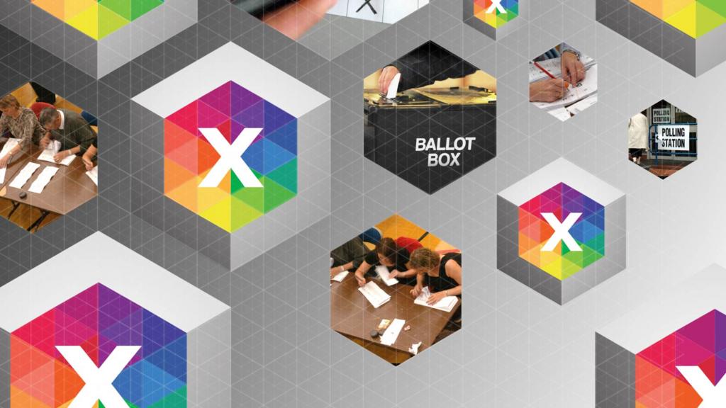 BBC election branding