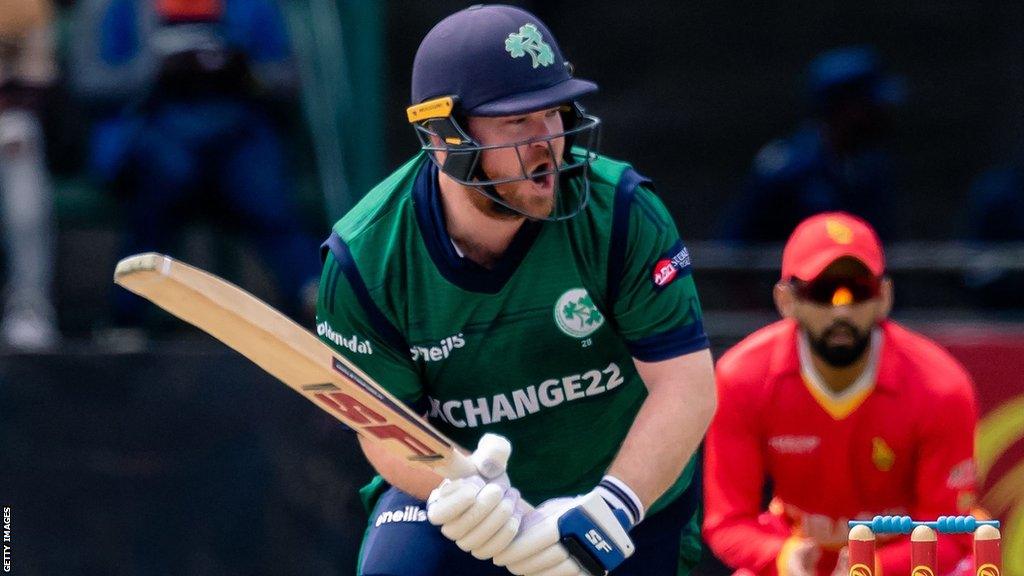 Paul Stirling in action against Zimbabwe in Harare last January