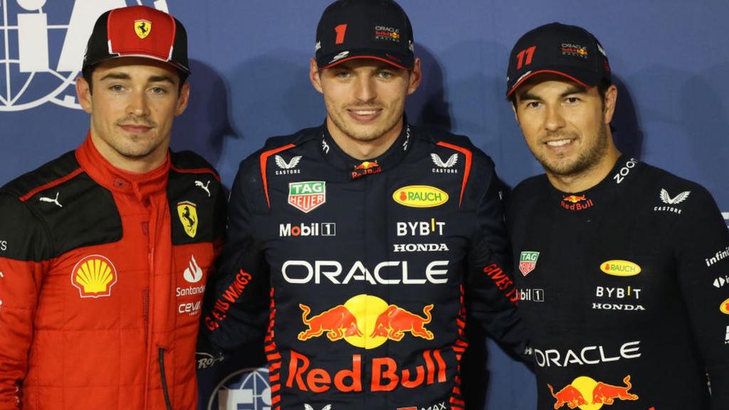 Bahrain top three in qualiffying