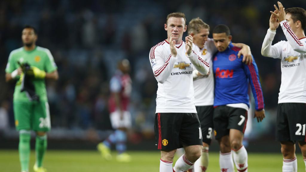 Manchester United celebrate