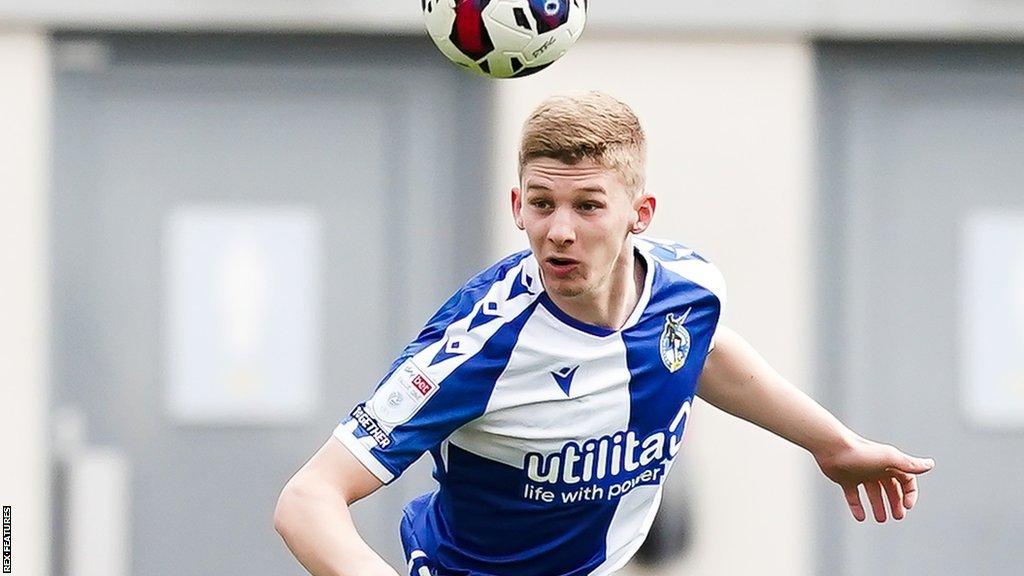 James Connolly in action for Bristol Rovers