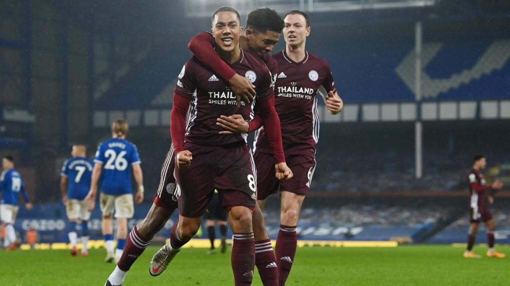 Leicester celebrate