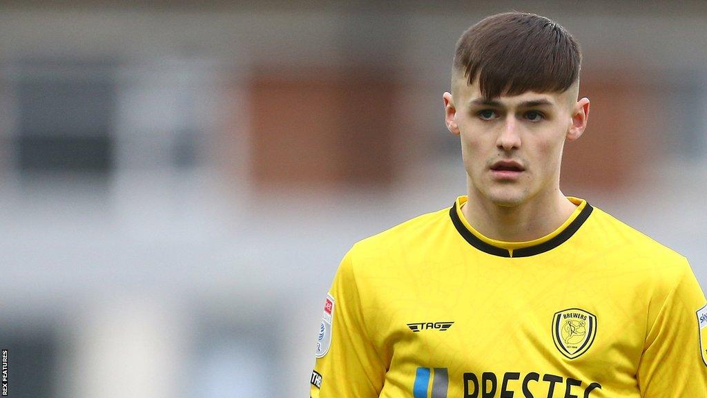 Mark Helm in action for Burton Albion