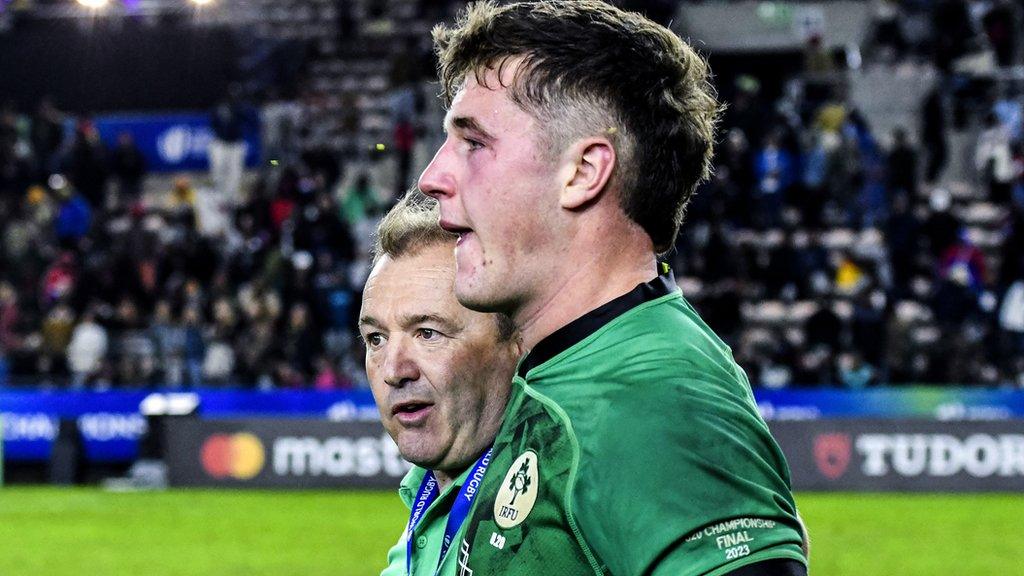 Richie Murphy led Ireland to Grand Slam success earlier this year