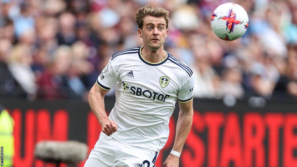 Leeds United striker Patrick Bamford