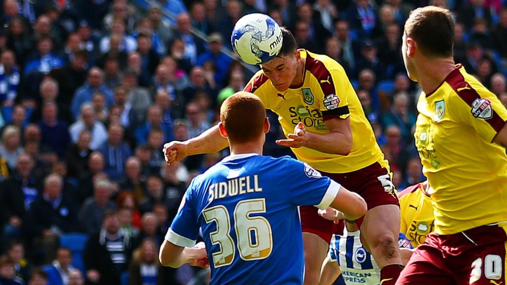 Michael Keane scores for Burnley