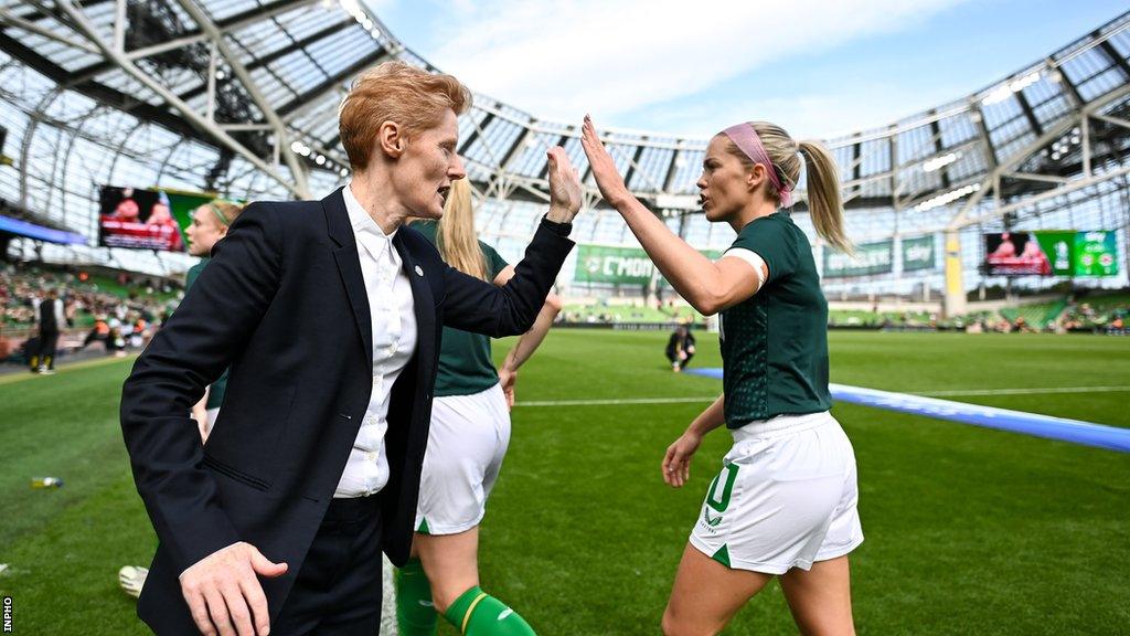 After Vera Pauw's highly-charged exit as manager, Eileen Gleeson has galvanised the Republic of Ireland squad as they claimed six wins in six matches in the Women's Nations League