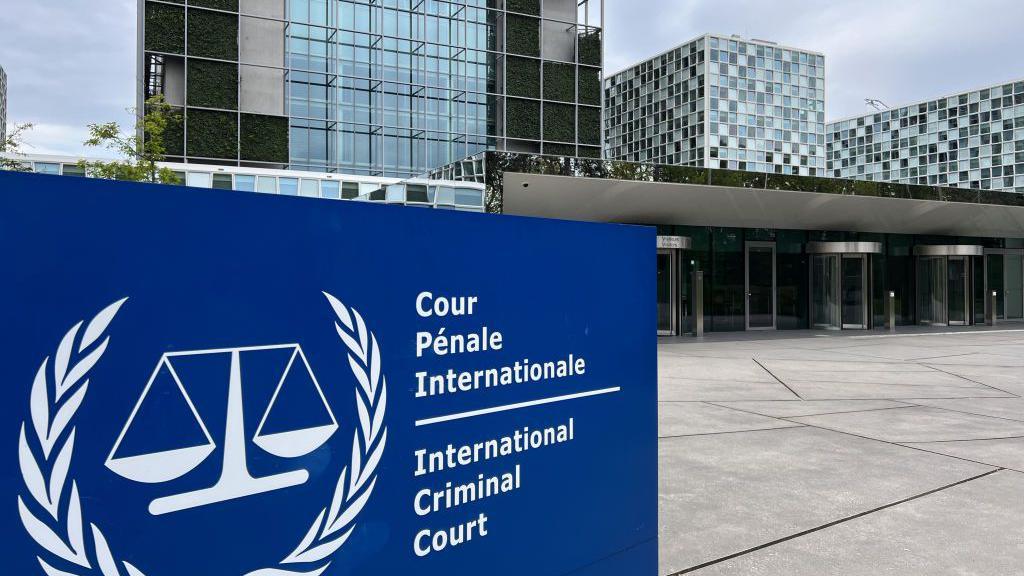 A general view of the International Criminal Court (ICC) building in The Hague, Netherlands on April 30, 2024.