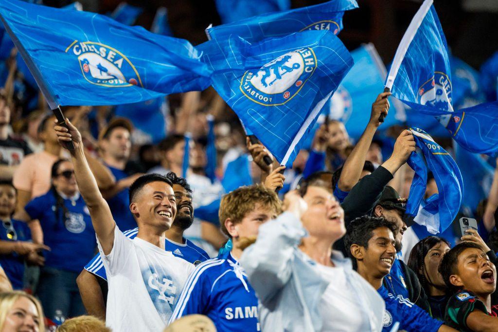 Fans watch at the Levi's Stadium, Santa Clara