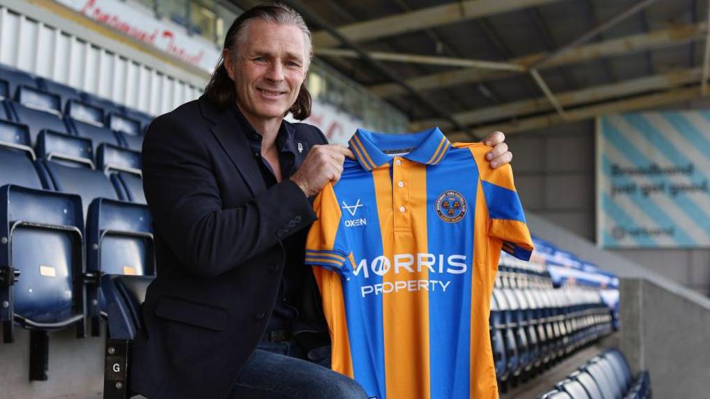 New Shrewsbury Town manager Gareth Ainsworth