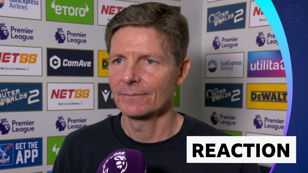 Palace won 'set-play battle' against Brentford - Glasner