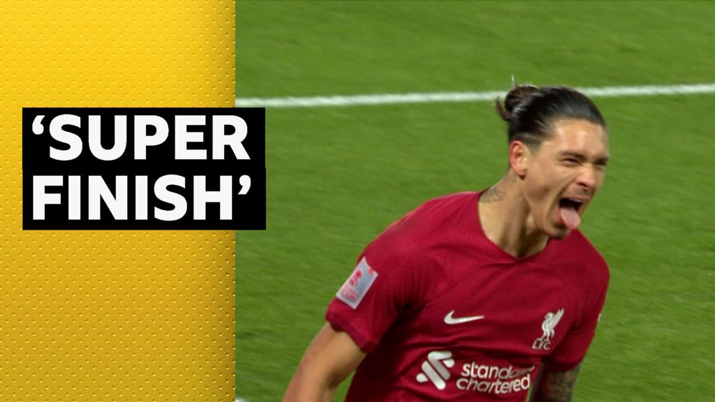 'What a finish!' Nunez's FA Cup goal for Liverpool against Wolves