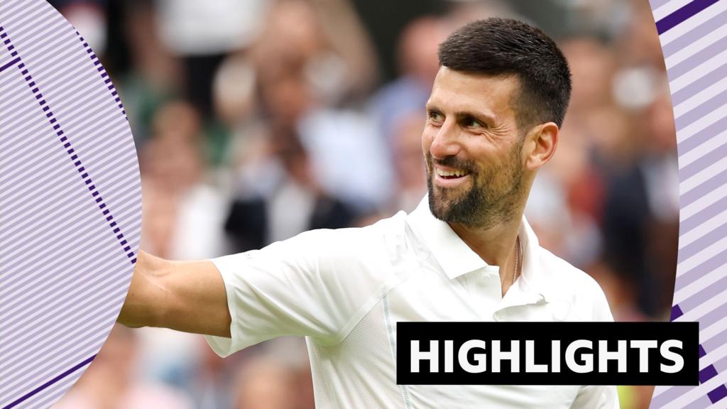Djokovic seals four-set win over battling Fearnley