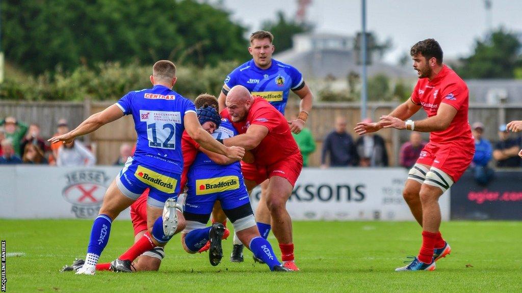 Jersey Reds v Exeter Chiefs