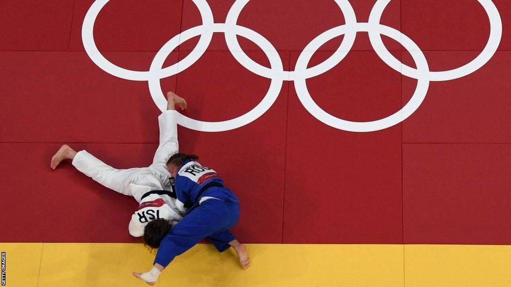 Russia's Daria Mezhetskaia competes in Tokyo