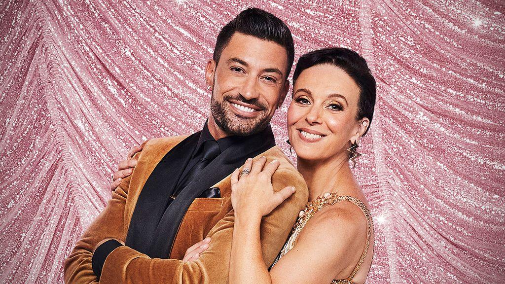 Giovanni Pernice and Amanda Abbington on Strictly