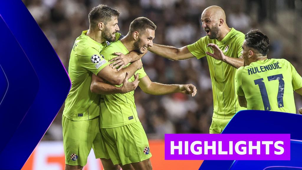 Uefa Champions League highlights: Qarabag 0-2 Dinamo Zagreb