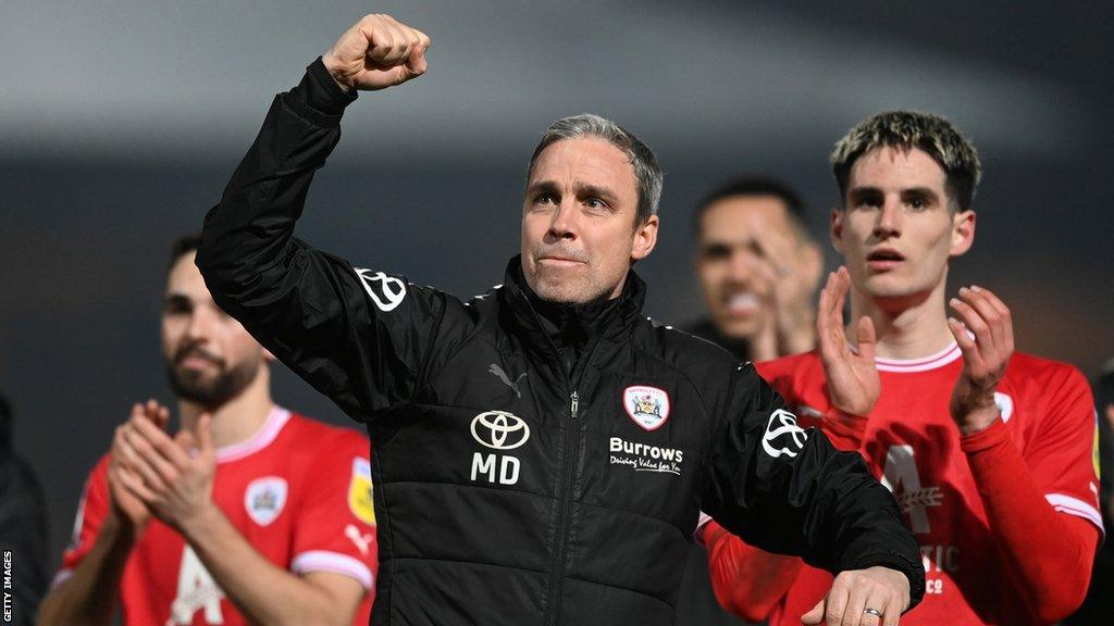 Michael Duff led Barnsley to fourth in League One and reached the play-off final last season