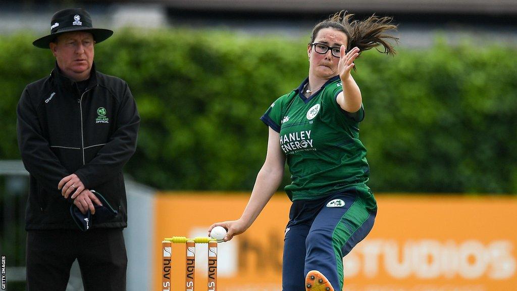 Jane Maguire made her senior Ireland debut against Zimbabwe in 2021