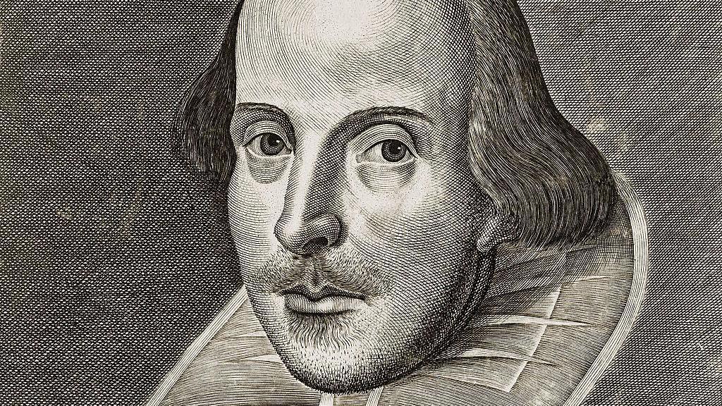 Portrait of William Shakespeare from the title page of the First Folio of Shakespeare's plays