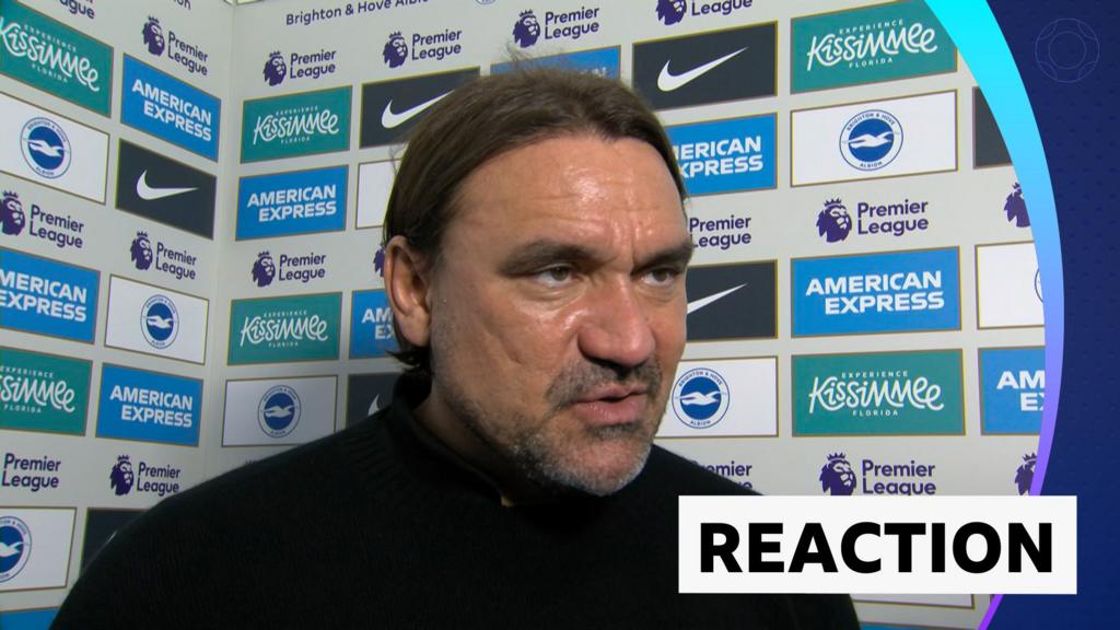 Brighton 'way more creative' in possession - Farke