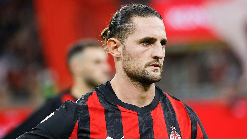 Adrien Rabiot in AC Milan kit