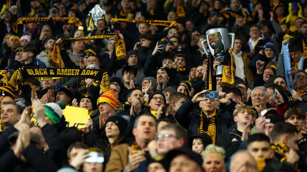 Maidstone United supporters at Coventry