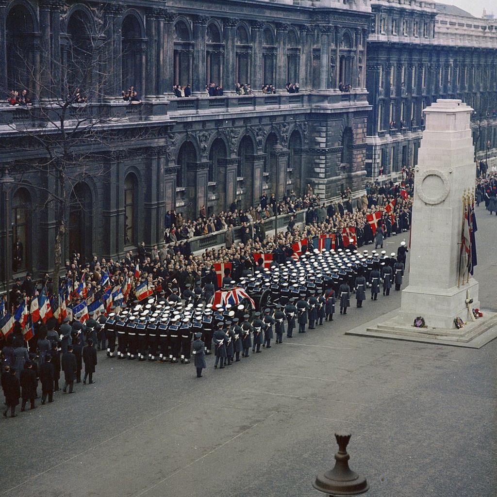 Churchill's state funeral