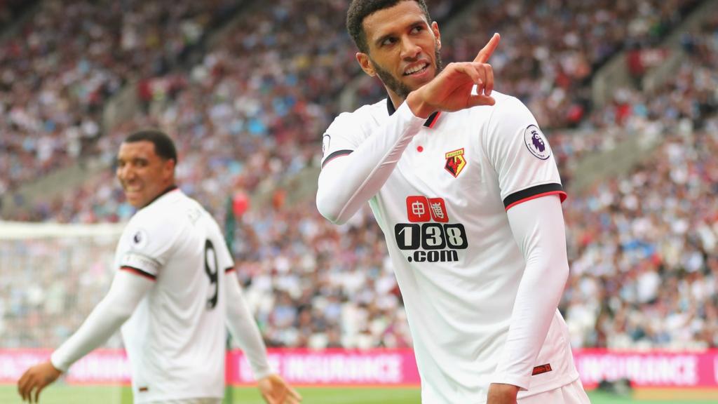 Etienne Capoue celebrates