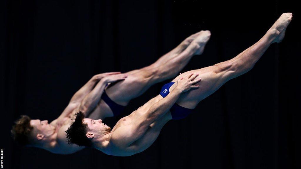 Jack Laugher and Anthony Harding