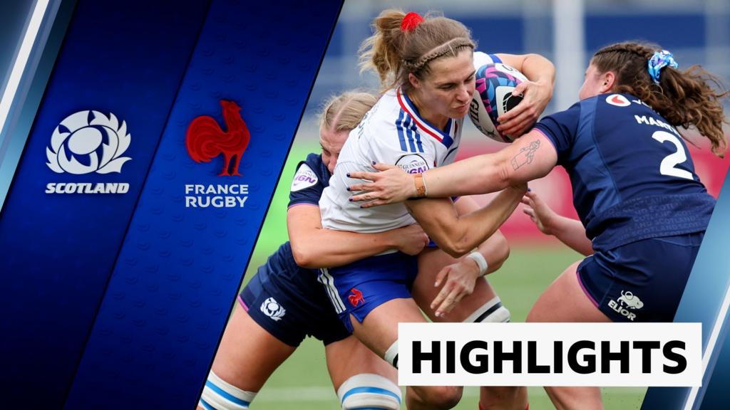 France hammer Scotland to go level on points with England