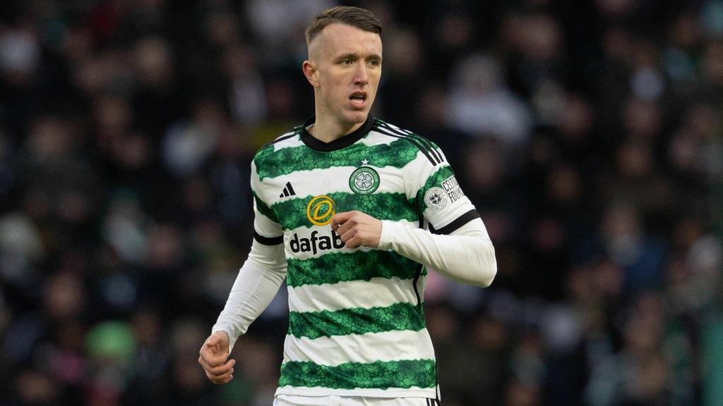 Celtic midfielder David Turnbull