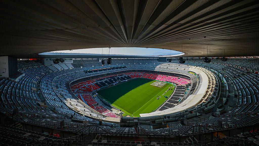 Azteca stadium.