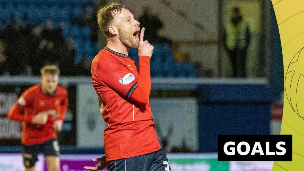 Watch the goals from Falkirk's 2-0 win over Morton