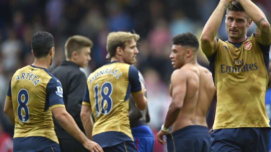 Arsenal celebrate