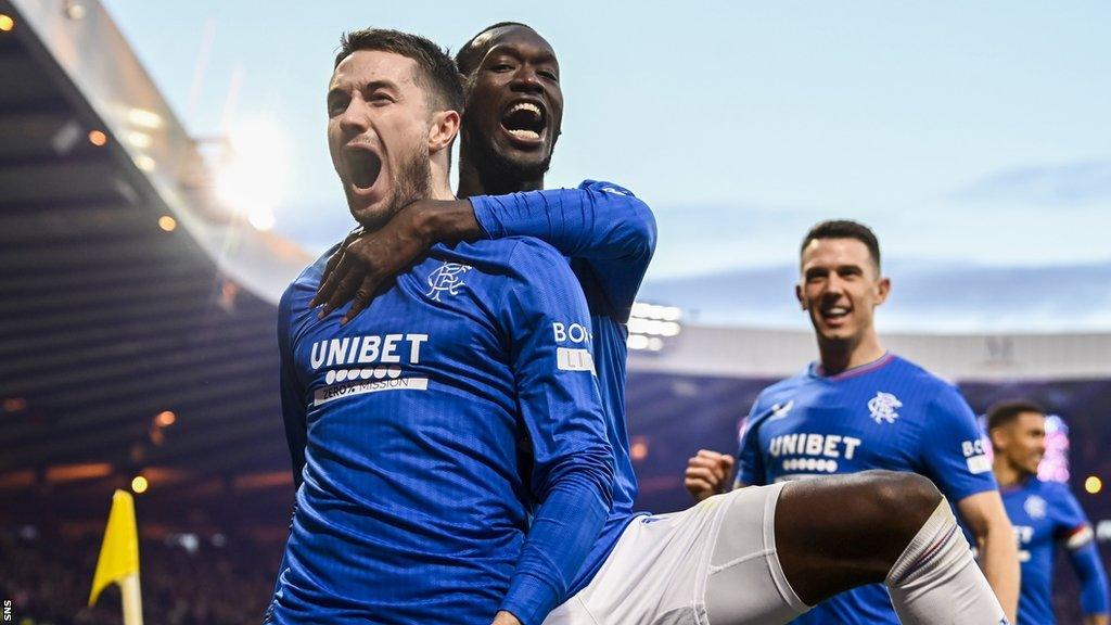 Scott Wright scored his first goal since a Scottish Cup final strike against Hearts in 2022