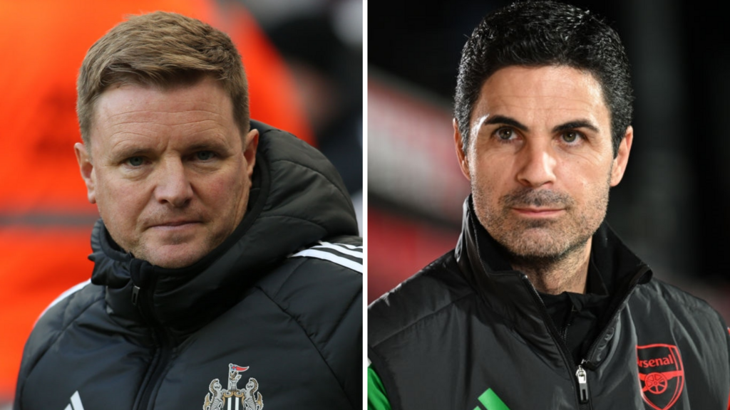 Eddie Howe & Mikel Arteta