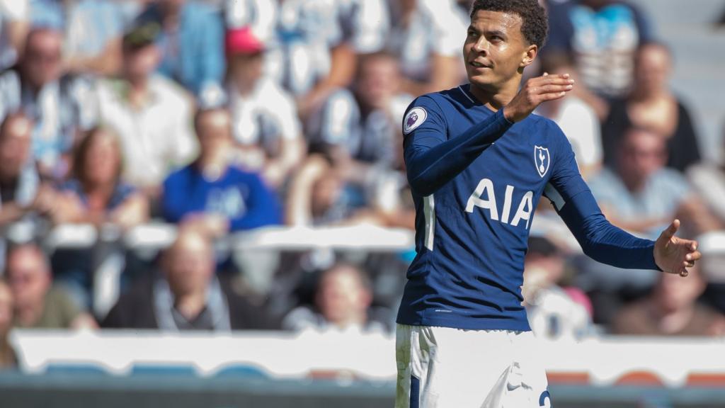 Dele Alli celebrates