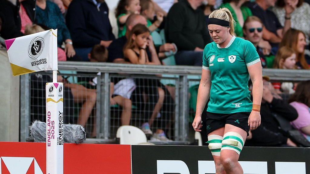 Sam Monaghan goes off injured