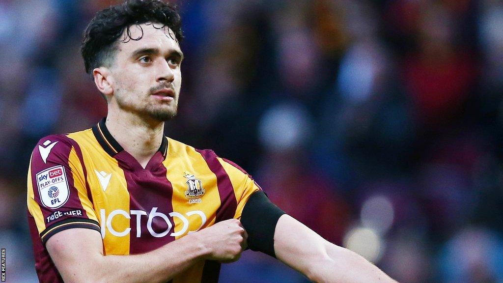 Alex Gilliead made 50 appearances for Bradford City in 2022-23