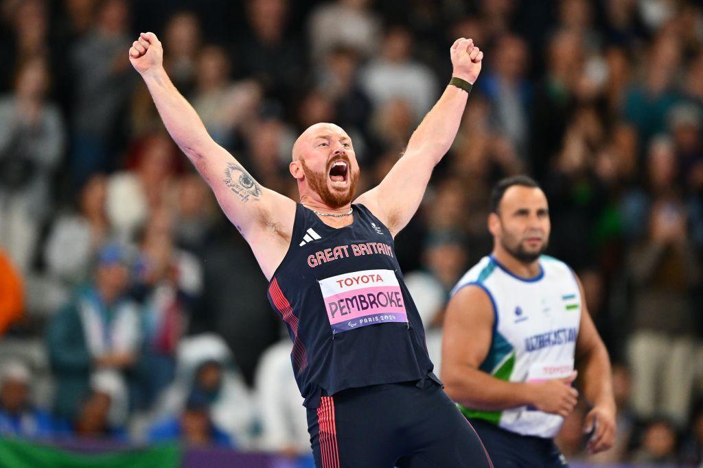 Dan Pembroke at the Paralympics in Paris