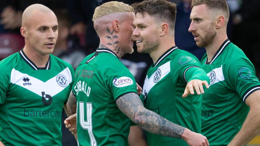 Dundee United celebrate