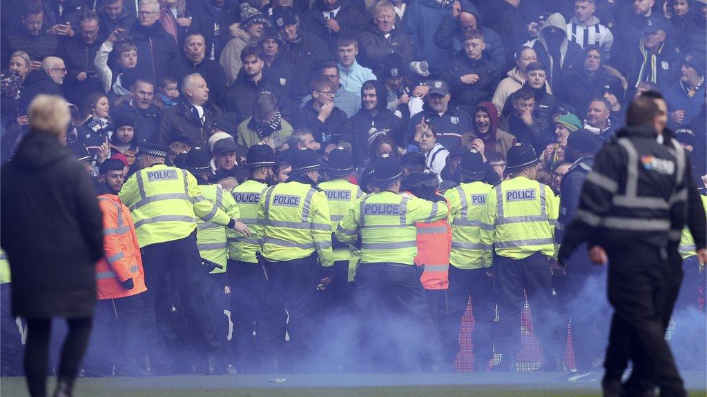 Trouble at West Brom v Wolves