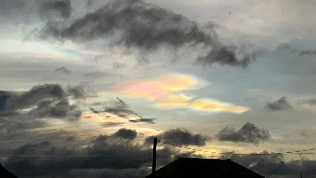 Rainbow cloud