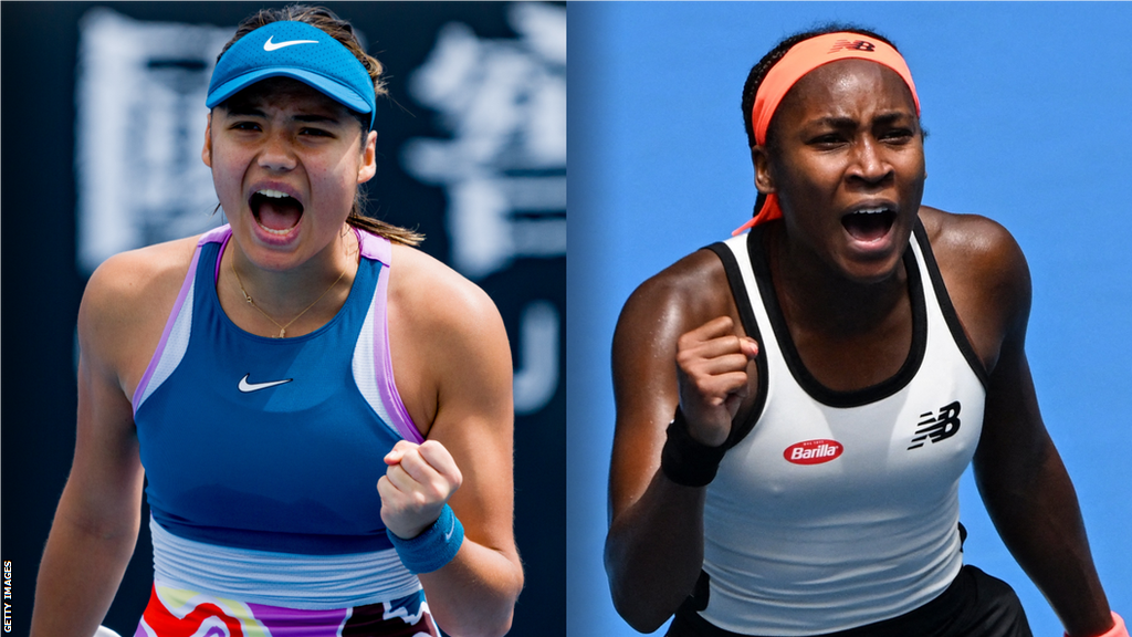 Emma Raducanu and Coco Gauff