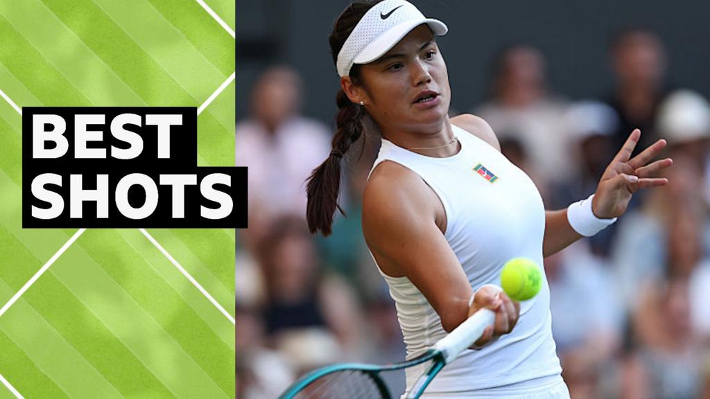 'Everything she touches turns to gold' - best shots as Raducanu beats Vondrousova