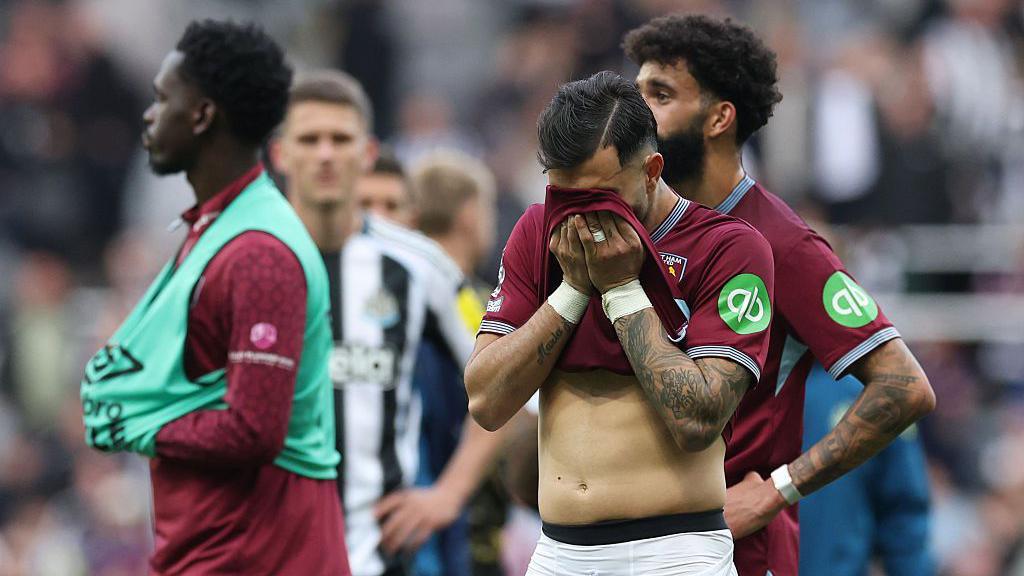 West Ham players