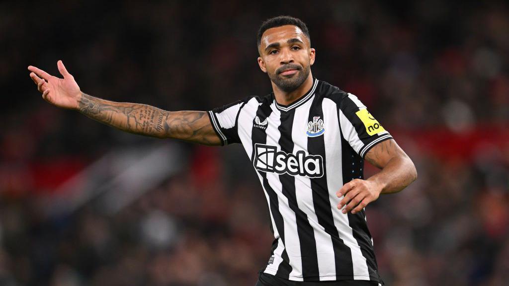 Newcastle United player Callum Wilson