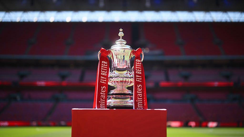 The FA Cup trophy