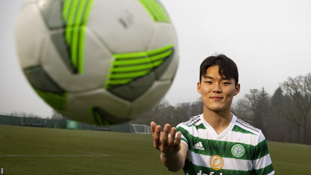 Celtic striker Oh Hyeon-gyu